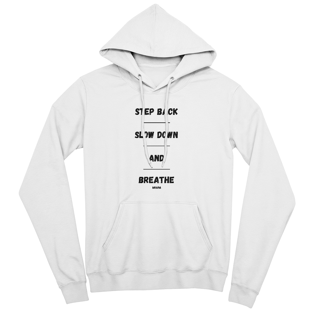 "Breathe"  Fleece Hoodie