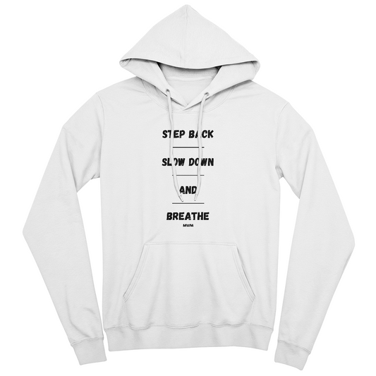 "Breathe"  Fleece Hoodie