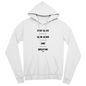 "Breathe"  Fleece Hoodie