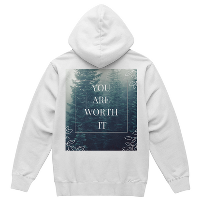 "You Are Worth It" Back Design Sweatshirt