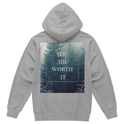 "You Are Worth It" Back Design Sweatshirt