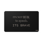 "Not Weak to Speak" Metal Wallet Card